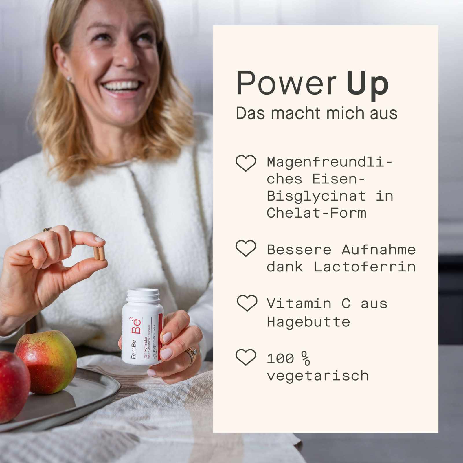 2er Eisen & Lactoferrin + Vitamin C Kapseln (Rabatt Inkludiert) - Cellavent Healthcare