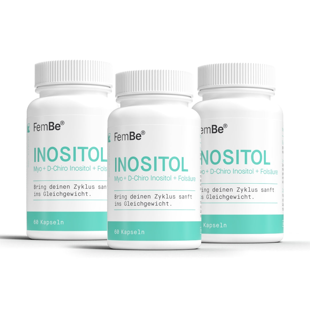 3-Monats-Vorrat Inositol | D-Chiro & Myo Inositol + Folsäure
