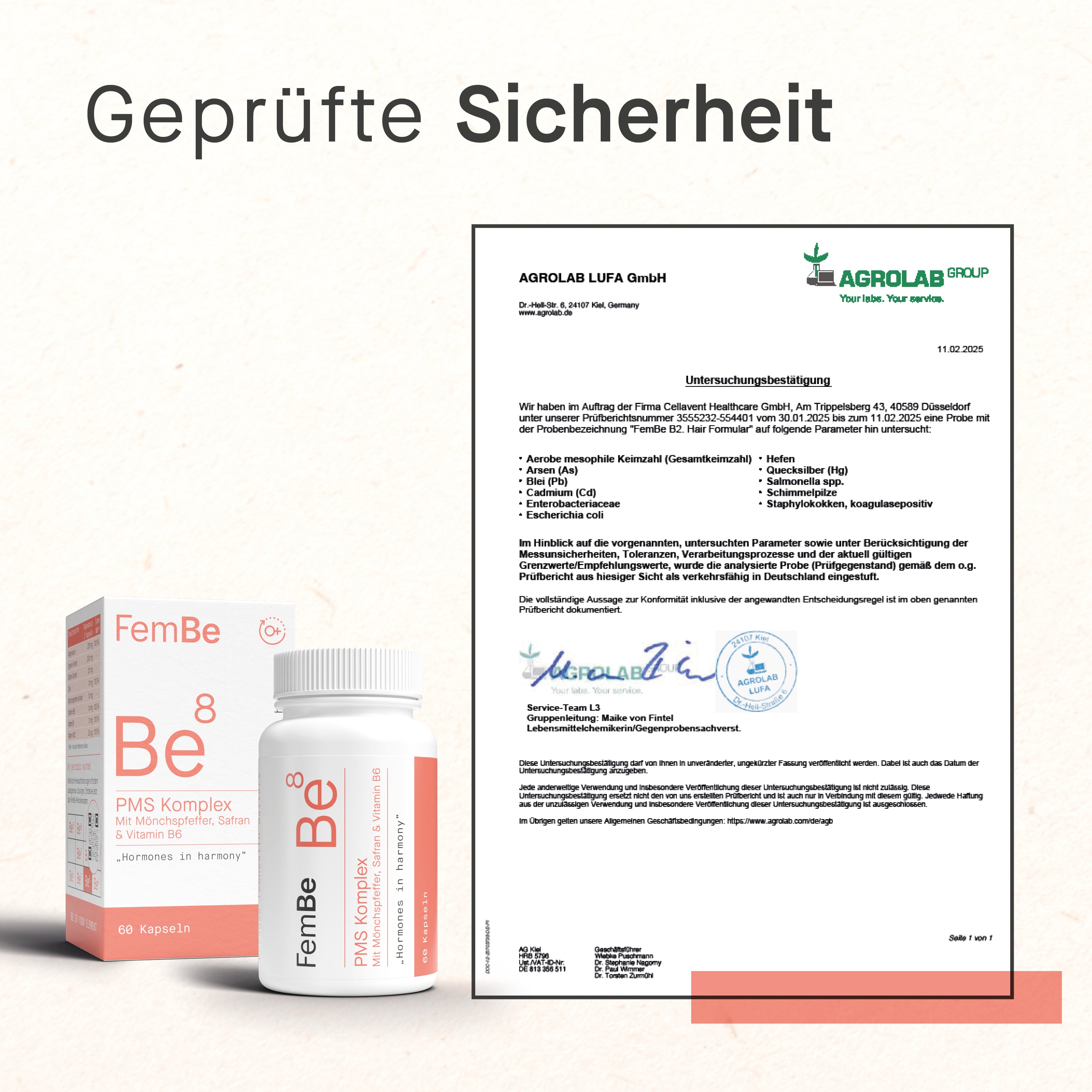 FemBe PMS Zertifikat