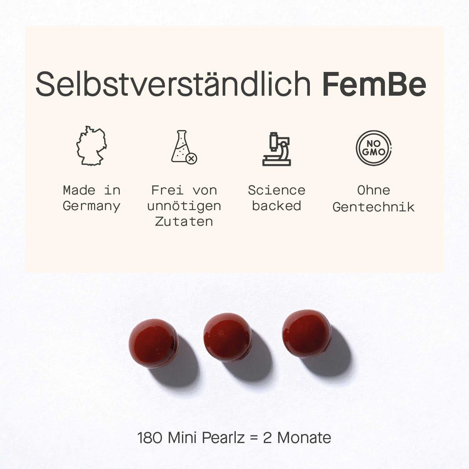 Haut & Nägel Kapseln mit Biotin, Zink & Carotinoide - Be4 FemBe - Cellavent Healthcare