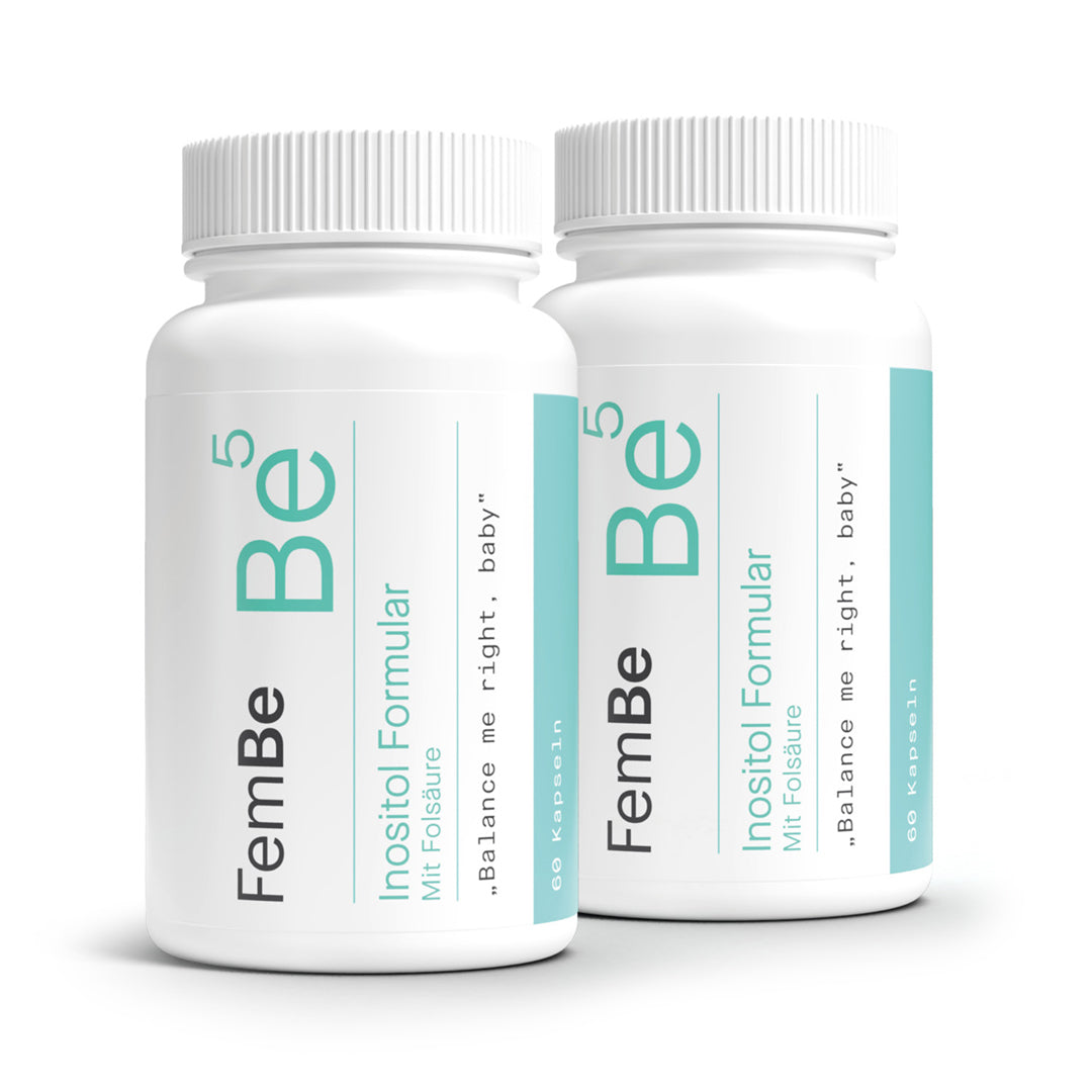 2-Monats-Inositol-Versorgung | D-Chiro &amp; Myo Inositol + Folsäure