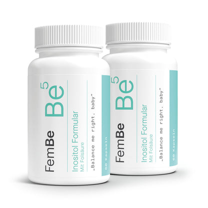2-Monats-Inositol-Versorgung | D-Chiro &amp; Myo Inositol + Folsäure