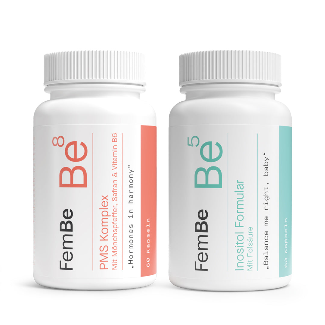 Zyklus Balance Set – PMS + Inositol Kapseln