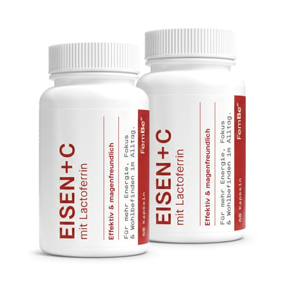 Eisentabletten mit Lactoferrin &amp; Vitamin C