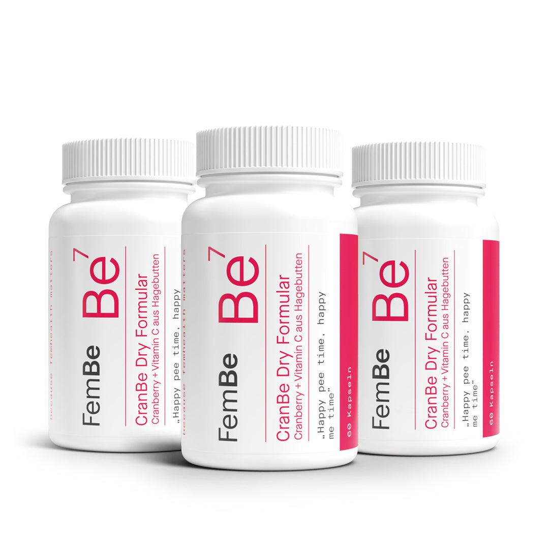 Hochdosierte Cranberry Kapseln für 3 Monate | Mit natürlichem Vitamin C