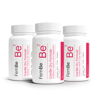 Hochdosierte Cranberry Kapseln für 3 Monate | Mit natürlichem Vitamin C