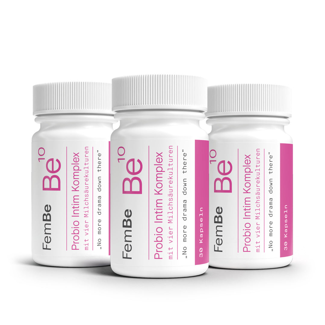 3-Monats-Kur Probiotika Kapseln Vaginalflora