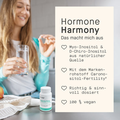 D-Chiro + Myo Inositol Kapseln mit Folsäure