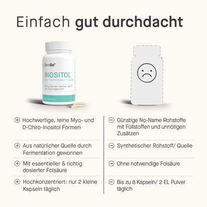 D-Chiro + Myo Inositol Kapseln mit Folsäure
