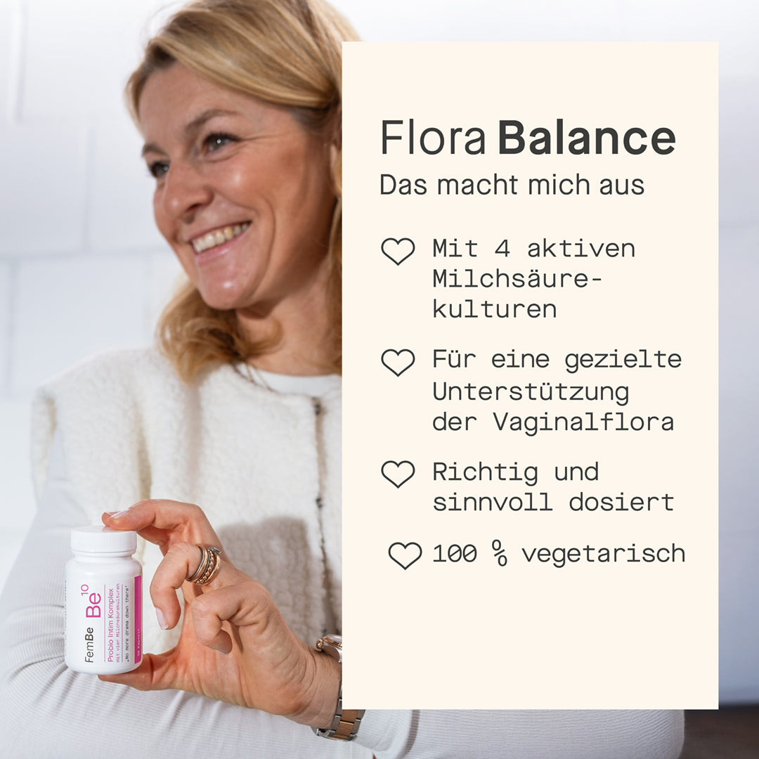 Probiotic capsules for vaginal flora – Be10 FemBe