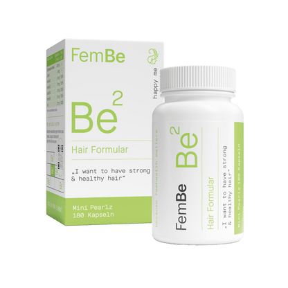 Haar Vitamin Kapseln mit Goldhirse &amp; L - Cystin - Be2 FemBe - Cellavent Healthcare